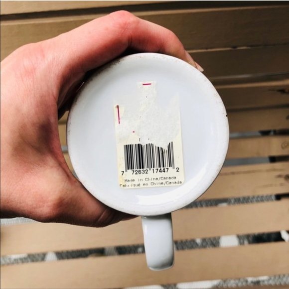 Vintage 90s Christmas holiday mug candle bear Santa - Picture 6 of 10